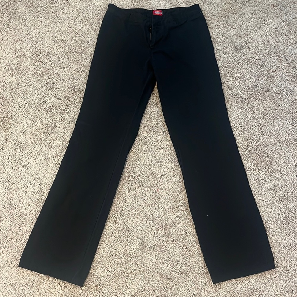 black dickies straight leg jeans